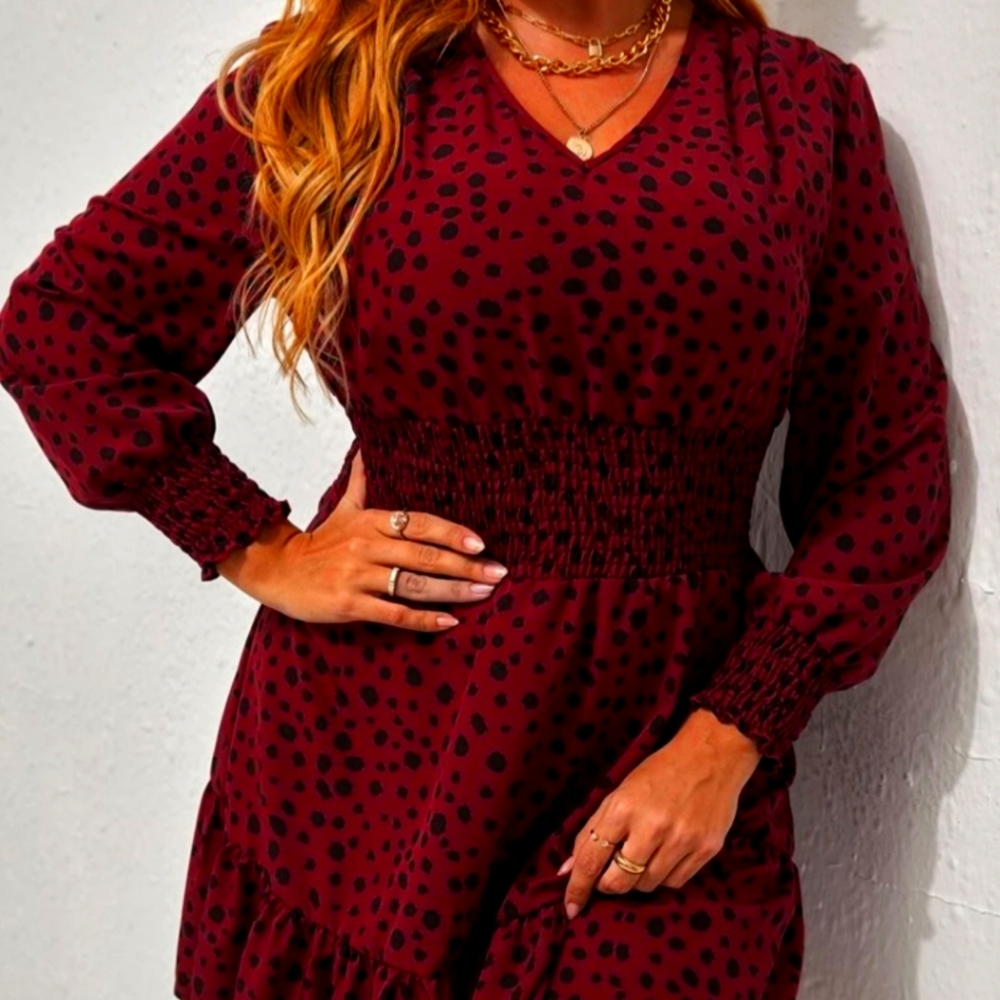SHEIN Dalmation Dress